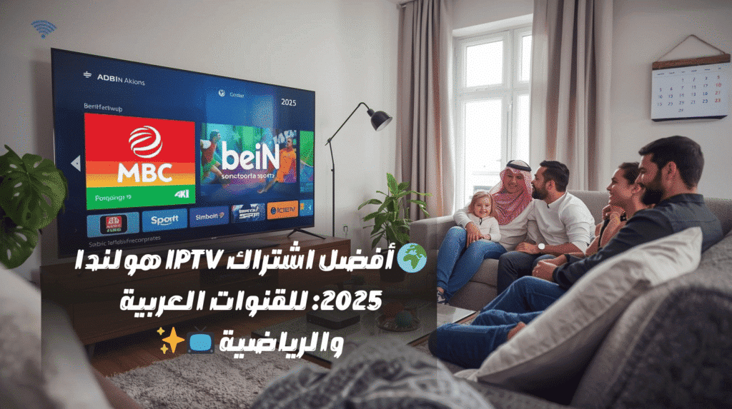 أفضل اشتراك IPTV هولندا 2025 على أجهزة التلفاز الذكية والهواتف الذكية